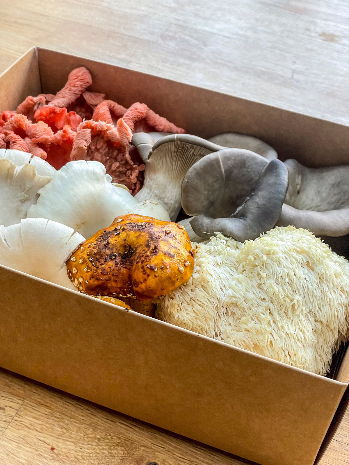 Fresh Mushroom Box